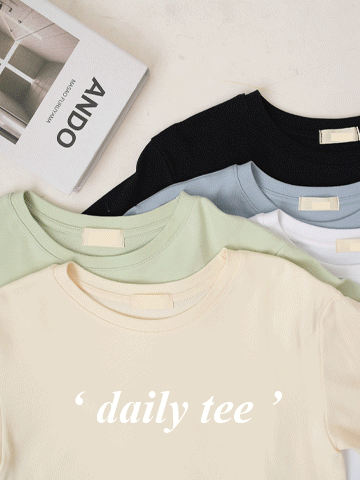 deepny [7천장판매♥] 브인베이직티셔츠